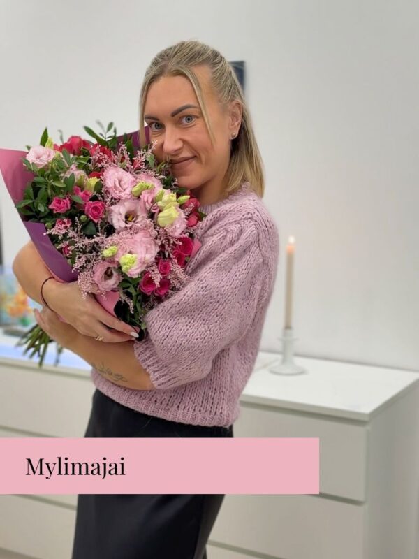 Gėlių prenumerata mylimajai