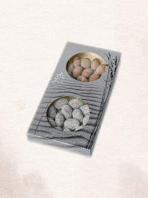 Tiramisu migdolai su pienišku šokoladu ir grietinėle