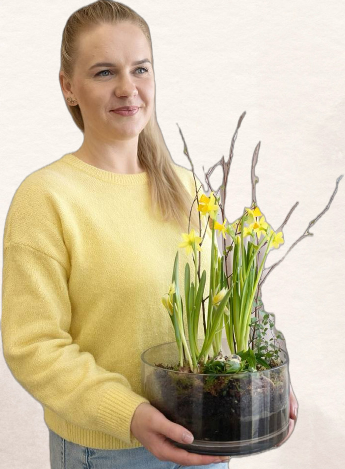 Pavasario dirbtuvės „Gėlių lofte“