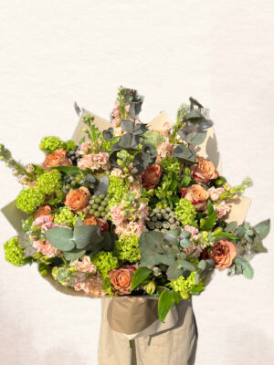 Gėlių puokštė – Pavasario jausmas