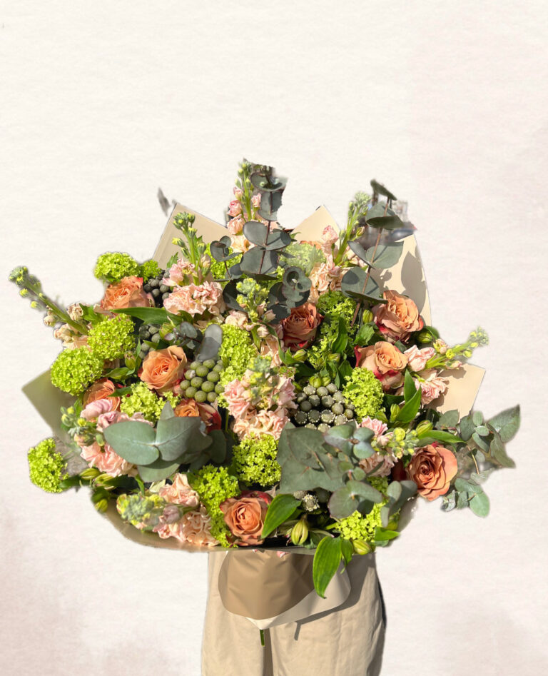 Gėlių puokštė – Pavasario jausmas