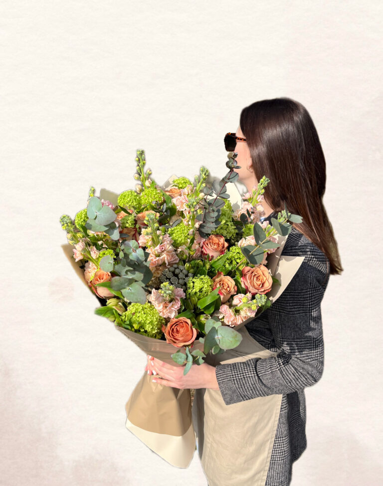 Gėlių puokštė – Pavasario jausmas